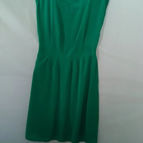 Old Navy Sleeveless Summer Dress Color Solid Green Size XS - Picture 4 of 8